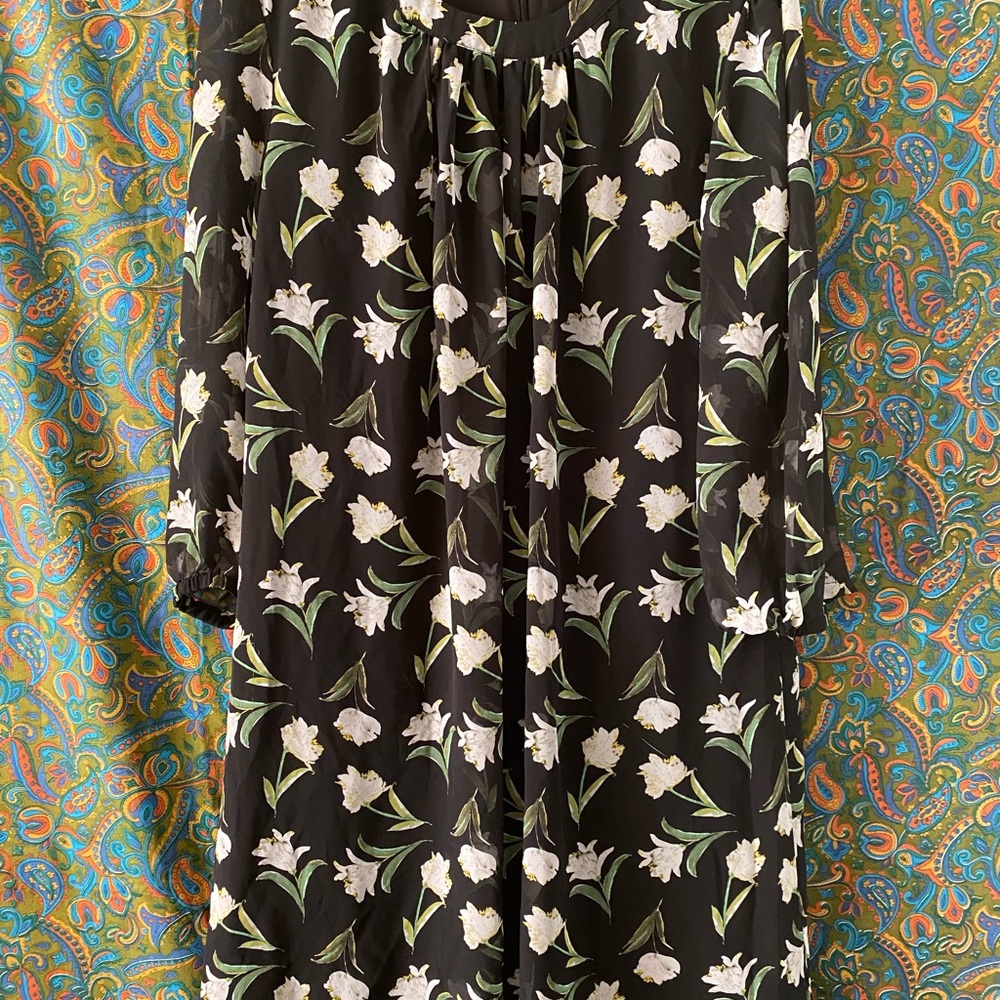 Beautiful dress with beautiful flowers